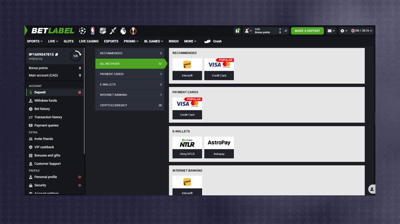 Betlabel app neue